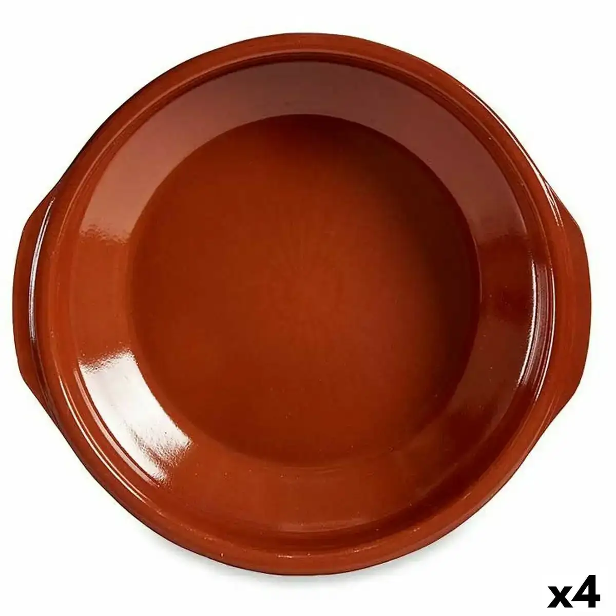 Casserole o 38 cm faience 4 unites _2803. Bienvenue dans l'univers captivant de DIAYTAR COTE D'IVOIRE - Votre Plateforme de Shopping Tout-en-Un. Parcourez notre boutique en ligne pour découvrir des produits uniques, allant des articles ménagers aux élégants accessoires de mode.