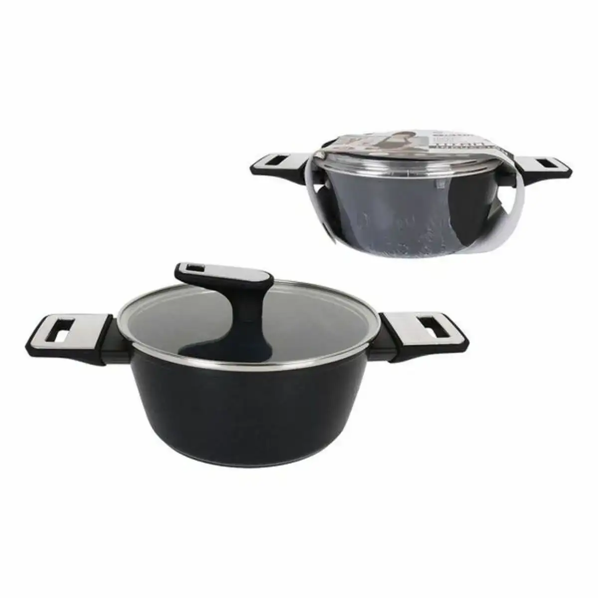 Casserole quttin avec couvercle aluminium forge_3055. Entrez dans l'Univers de DIAYTAR COTE D'IVOIRE - Où le Shopping Devient une Découverte. Explorez nos rayons et dénichez des trésors qui illuminent votre quotidien.