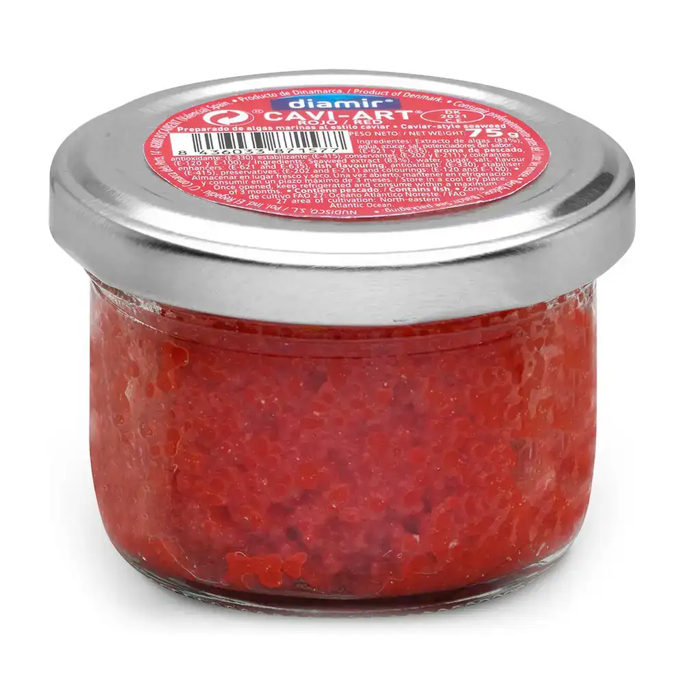 Caviar rouge diamir 75 g _4148. DIAYTAR COTE D'IVOIRE - L'Art de Vivre avec Authenticité. Explorez notre gamme de produits artisanaux et découvrez des articles qui apportent une touche unique à votre vie.