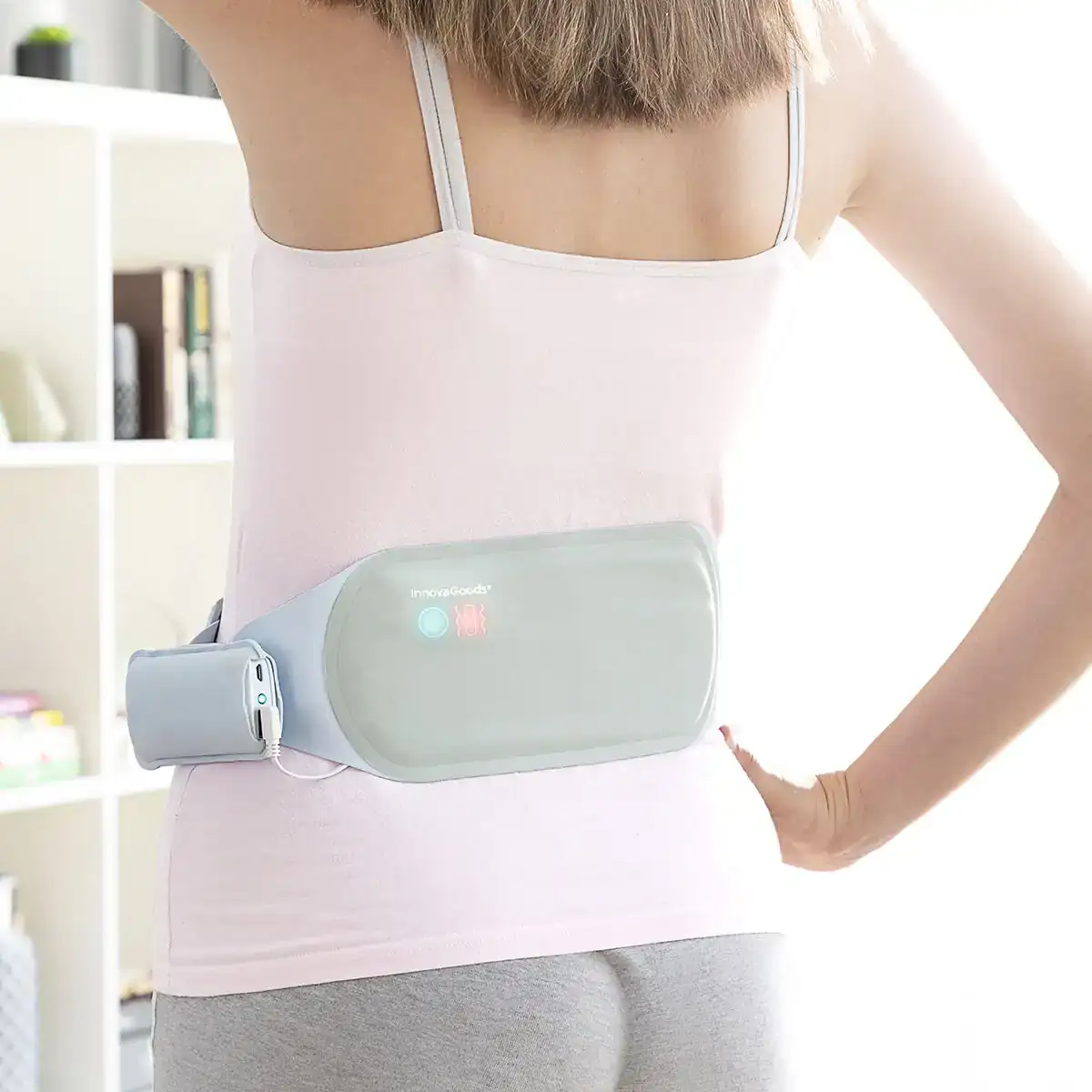 Ceinture de massage chauffante sans fil rechargeable beldisse innovagoods_3071. Entrez dans l'Univers de DIAYTAR COTE D'IVOIRE - Où Chaque Produit a sa Place. Explorez nos rayons virtuels et choisissez des articles qui s'intègrent parfaitement à votre style de vie.