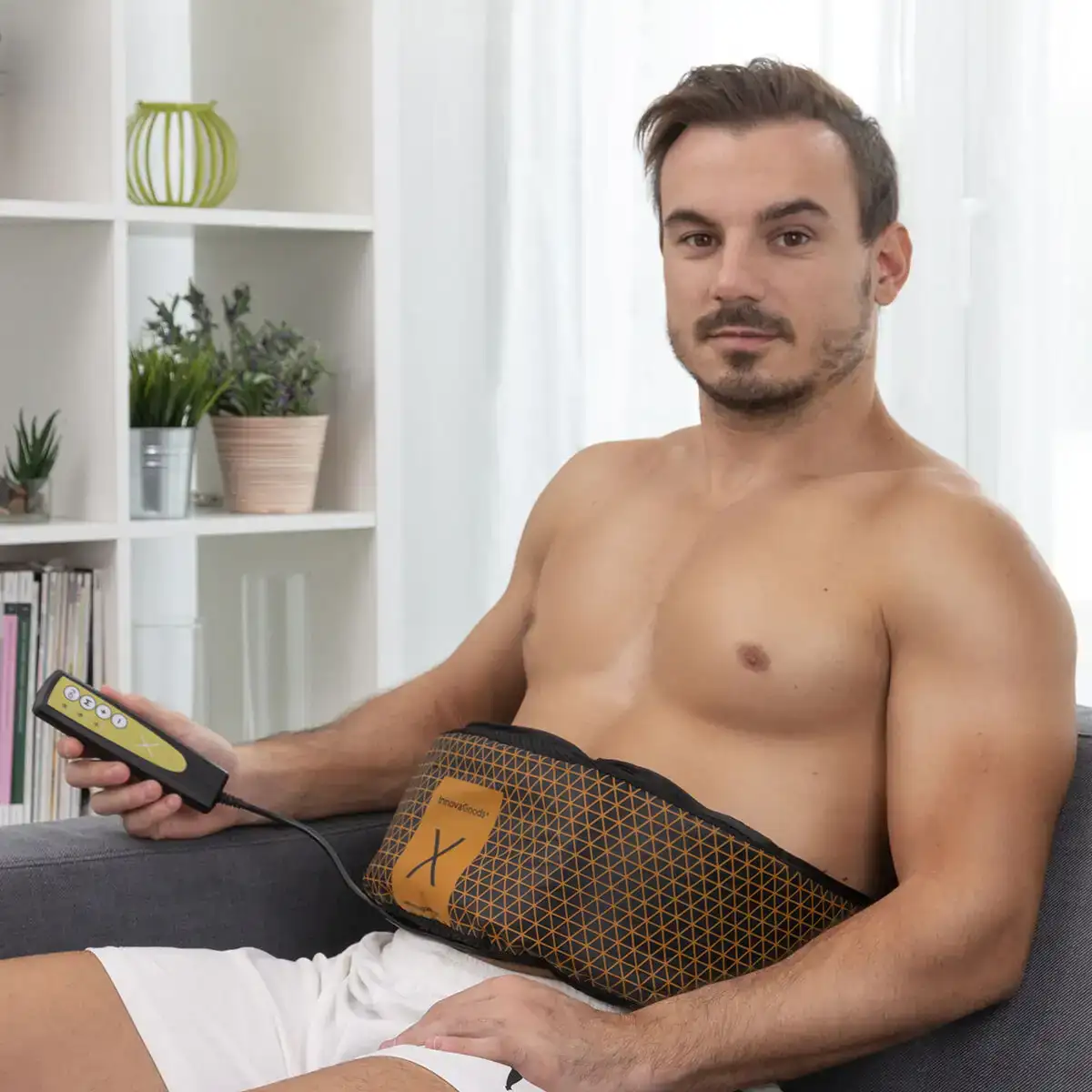 Ceinture vibrante abdo extra large x innovagoods_8949. DIAYTAR COTE D'IVOIRE - Votre Destination pour un Shopping Éclairé. Parcourez notre boutique en ligne pour découvrir des produits de qualité qui embelliront votre quotidien.