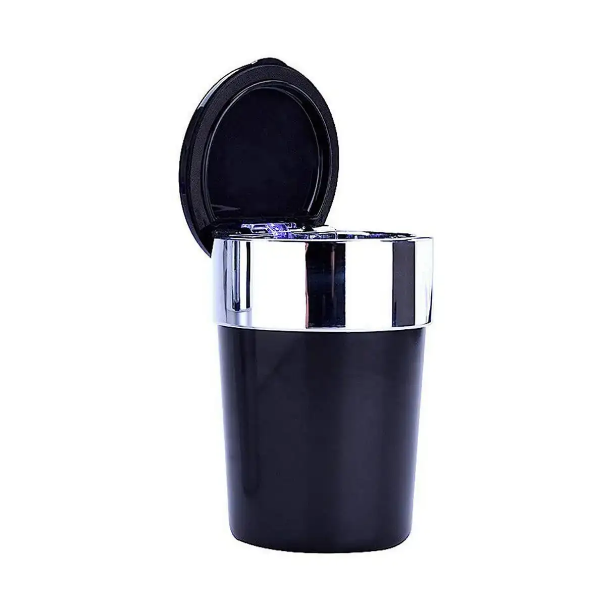 Cendrier de poche polyflame noir gris avec couvercle polypropylene_4277. DIAYTAR COTE D'IVOIRE - Là où le Shopping Devient une Expérience. Naviguez à travers notre catalogue diversifié et découvrez des produits qui ajoutent de la couleur et de la passion à votre vie.