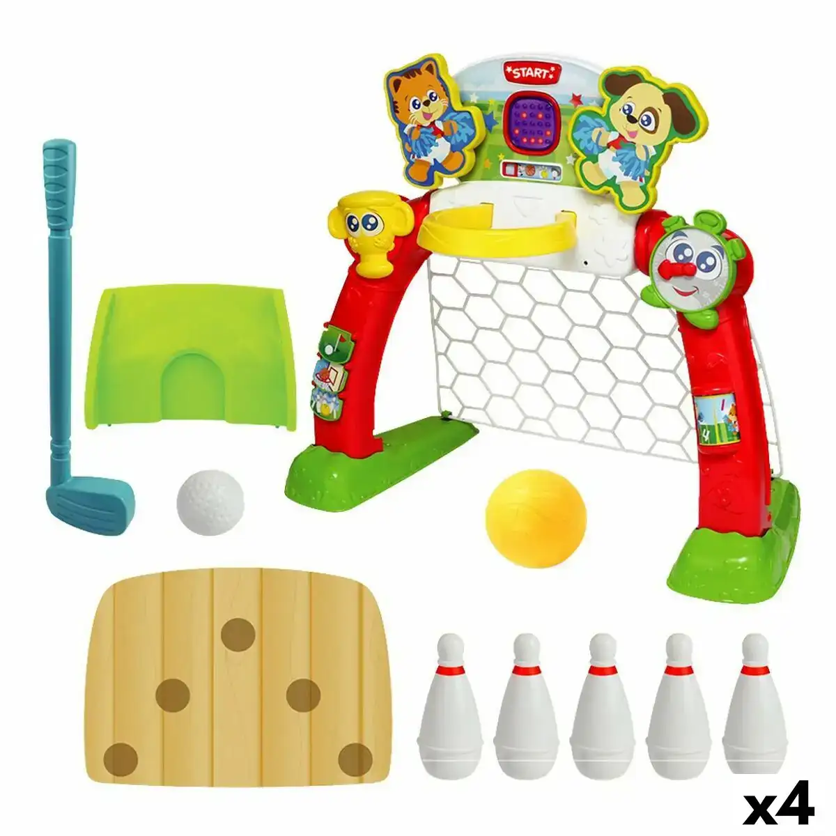 Centre d activites winfun 4 en 1 multisport 59 x 52 5 x 28 cm 4 unites_3604. DIAYTAR COTE D'IVOIRE - Votre Passage vers l'Élégance Abordable. Explorez notre collection où chaque produit est choisi pour sa qualité et son accessibilité, incarnant ainsi l'essence du Côte d'Ivoire.