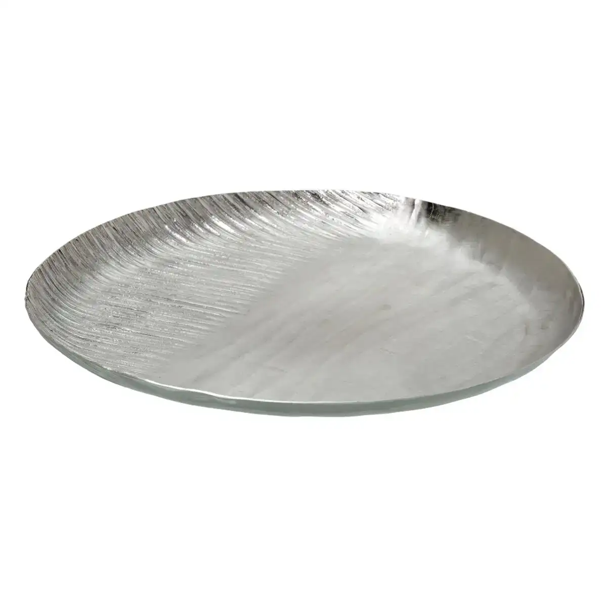 Centre de table 39 x 39 x 3 cm argent aluminium_2759. DIAYTAR COTE D'IVOIRE - Où Choisir Devient une Expérience Personnalisée. Explorez notre boutique en ligne pour découvrir des produits qui s'adaptent à votre style et à votre essence.