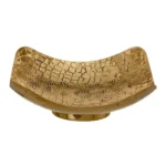 Centre de table 40 x 40 x 13 cm dore metal_8765. Bienvenue sur DIAYTAR COTE D'IVOIRE - Où Chaque Détail compte. Plongez dans notre univers et choisissez des produits qui ajoutent de l'éclat et de la joie à votre quotidien.