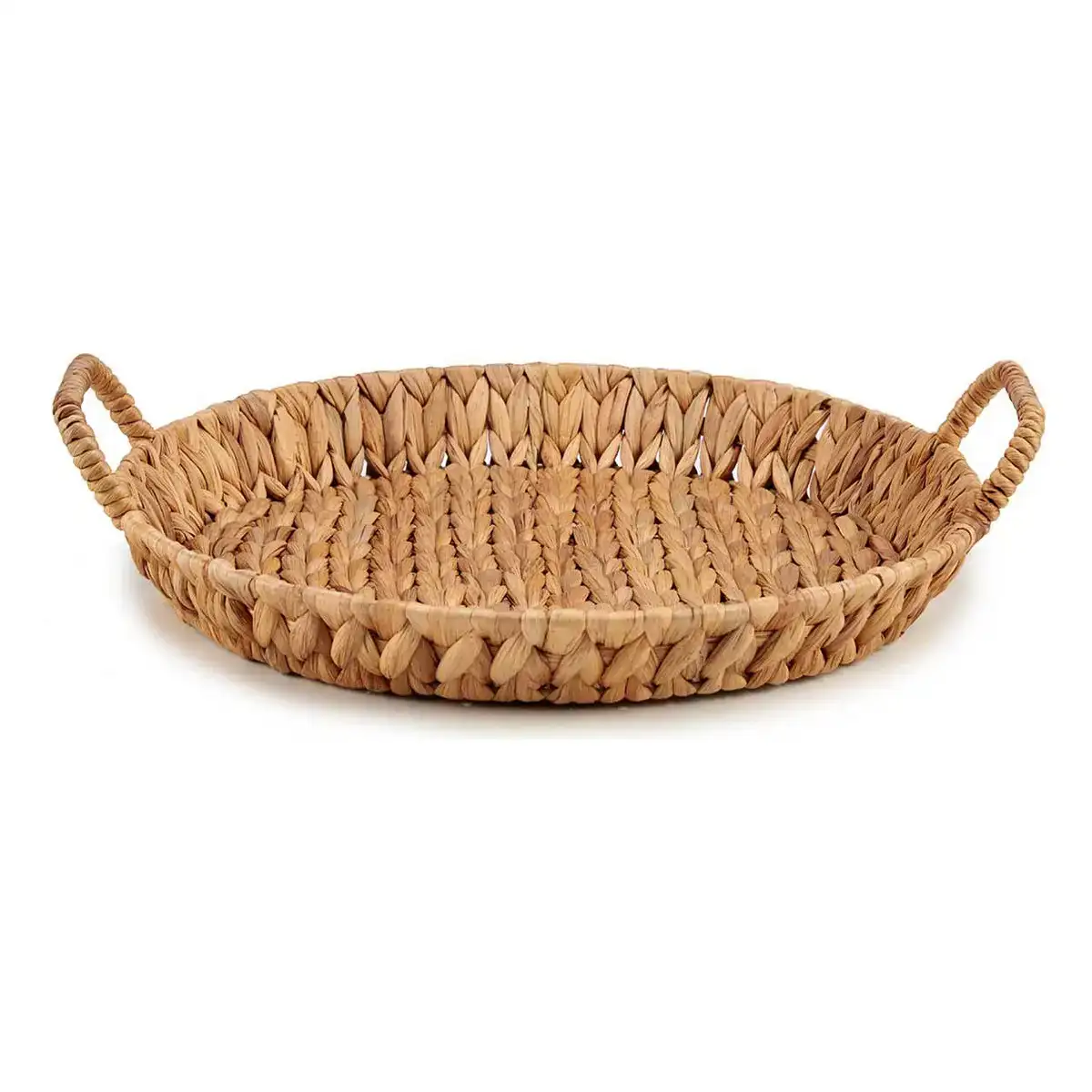 Centre de table avec des poignees marron metal jacinthe d eau 41 5 x 10 5 x 38 cm_1370. Bienvenue sur DIAYTAR COTE D'IVOIRE - Où Chaque Article a son Histoire. Découvrez notre sélection méticuleuse de produits qui racontent l'authenticité et la beauté du Côte d'Ivoire.