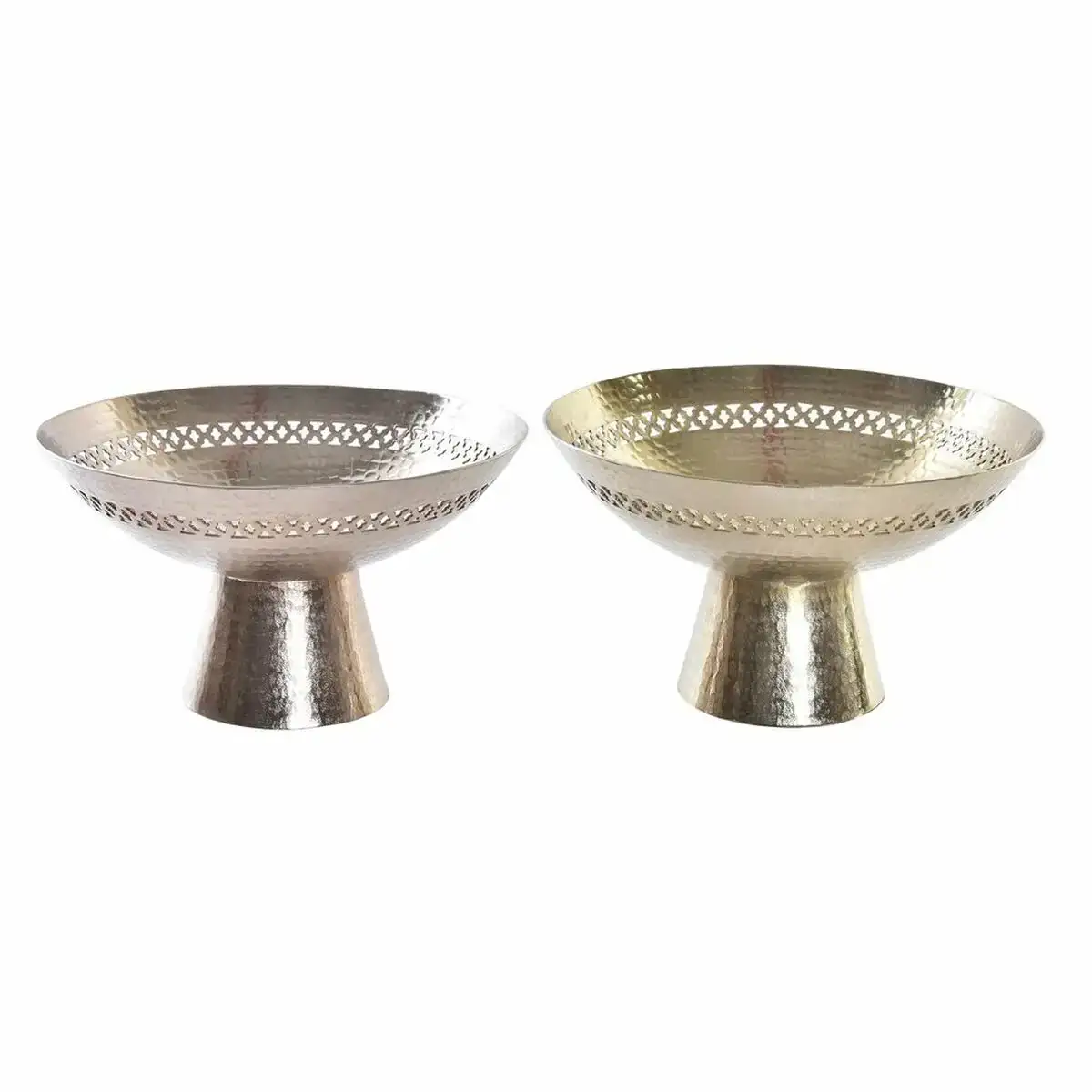 Centre de table dkd home decor 34 x 34 x 20 cm dore cuivre arabe decoupe 2 unites _7892. DIAYTAR COTE D'IVOIRE - Là où le Shopping Devient une Expérience. Naviguez à travers notre catalogue diversifié et découvrez des produits qui ajoutent de la couleur et de la passion à votre vie.