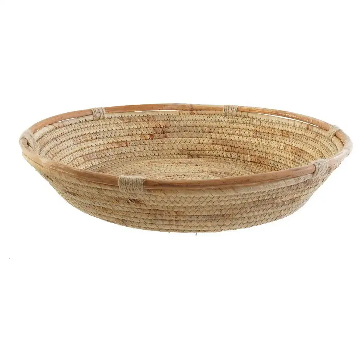 Centre de table dkd home decor 42 x 42 x 8 cm naturel marron tropical_4629. DIAYTAR COTE D'IVOIRE - Votre Source d'Inspiration Shopping. Parcourez nos rayons et trouvez des articles qui vous inspirent, que ce soit pour votre style, votre maison ou votre vie quotidienne.
