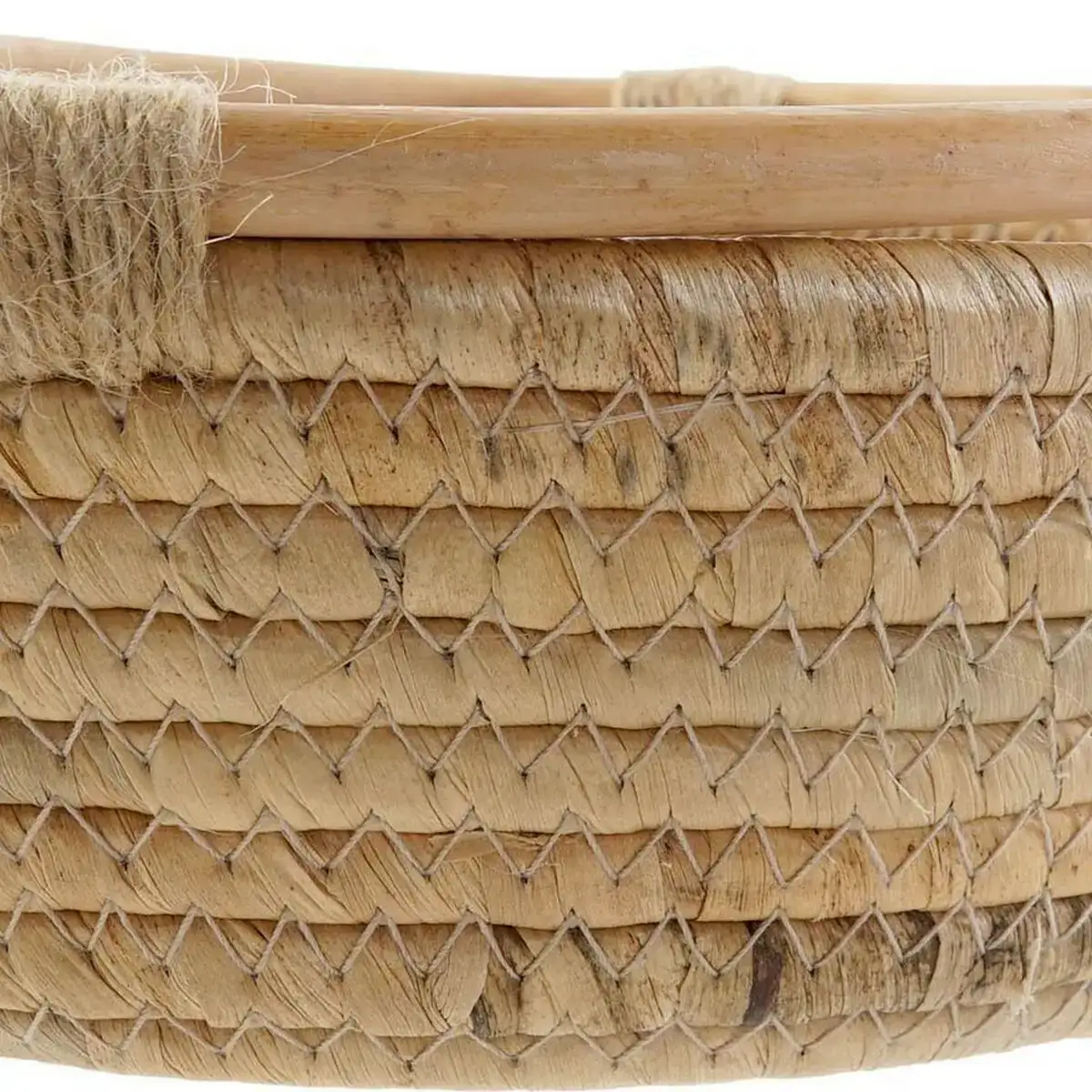 Centre de table dkd home decor marron naturel tropical 25 x 25 x 8 cm_8947. DIAYTAR COTE D'IVOIRE - L'Artisanat à Portée de Clic. Découvrez notre boutique en ligne pour trouver des produits uniques qui célèbrent la créativité et l'artisanat sénégalais.