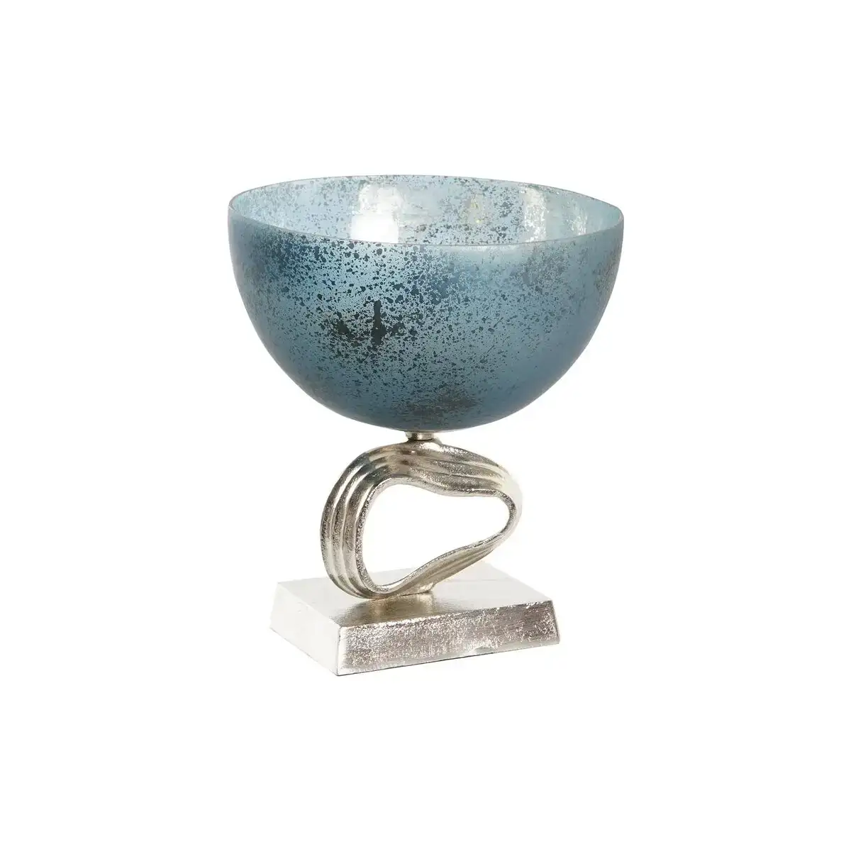 Centre de table dkd home decor verre argente bleu aluminium 24 x 24 x 26 cm _9621. DIAYTAR COTE D'IVOIRE - Votre Boutique en Ligne, Votre Choix Illimité. Parcourez nos rayons et découvrez des produits qui vous inspirent, de la mode à la maison et bien plus.