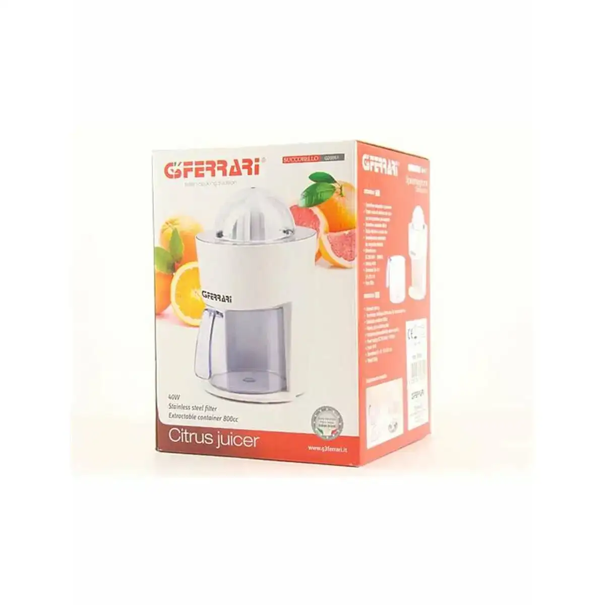 Centrifugeuse electrique g3ferrari g20051_3135. DIAYTAR COTE D'IVOIRE - Là où Choisir est un Acte d'Amour pour le Côte d'Ivoire. Explorez notre gamme et choisissez des produits qui célèbrent la culture et l'artisanat du pays.