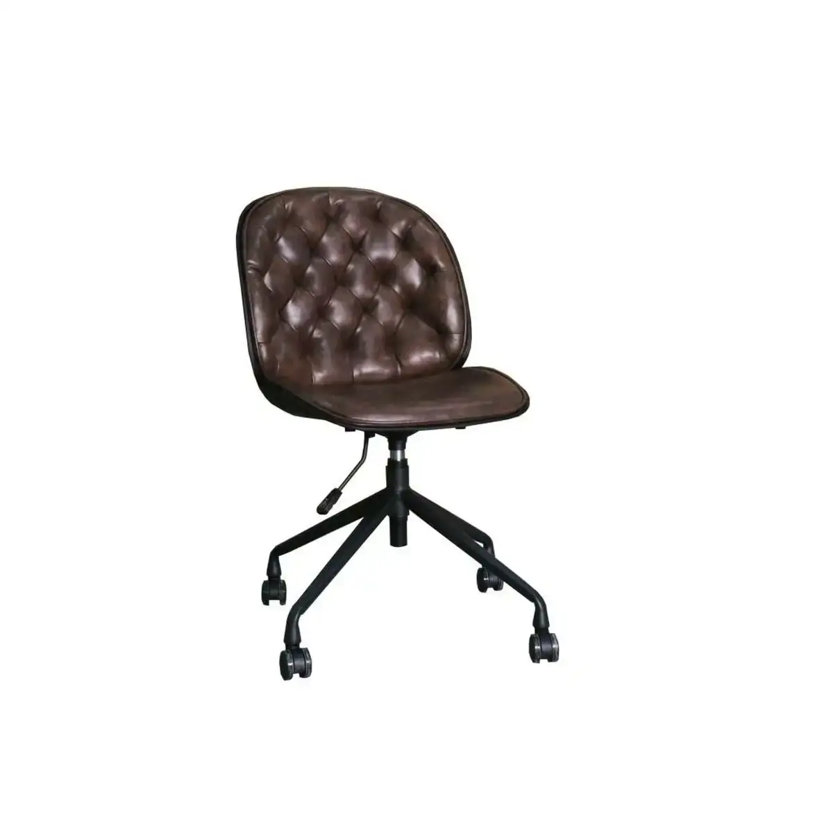 Chaise de bureau dkd home decor 47 5 x 57 5 x 83 cm brun fonce polypropylene_8301. DIAYTAR COTE D'IVOIRE - Là où les Possibilités sont Infinies. Parcourez nos catégories et laissez-vous séduire par des produits qui enrichiront votre quotidien, du pratique à l'esthétique.