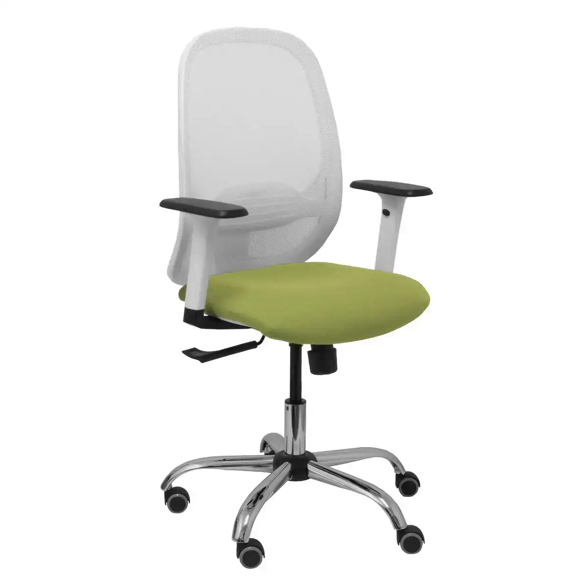 Chaise de bureau p c 354crrp blanc vert olive_8771. DIAYTAR COTE D'IVOIRE - Là où Choisir est un Acte d'Amour pour la Culture Côte d'Ivoireaise. Explorez notre gamme et choisissez des produits qui célèbrent la richesse de notre patrimoine.