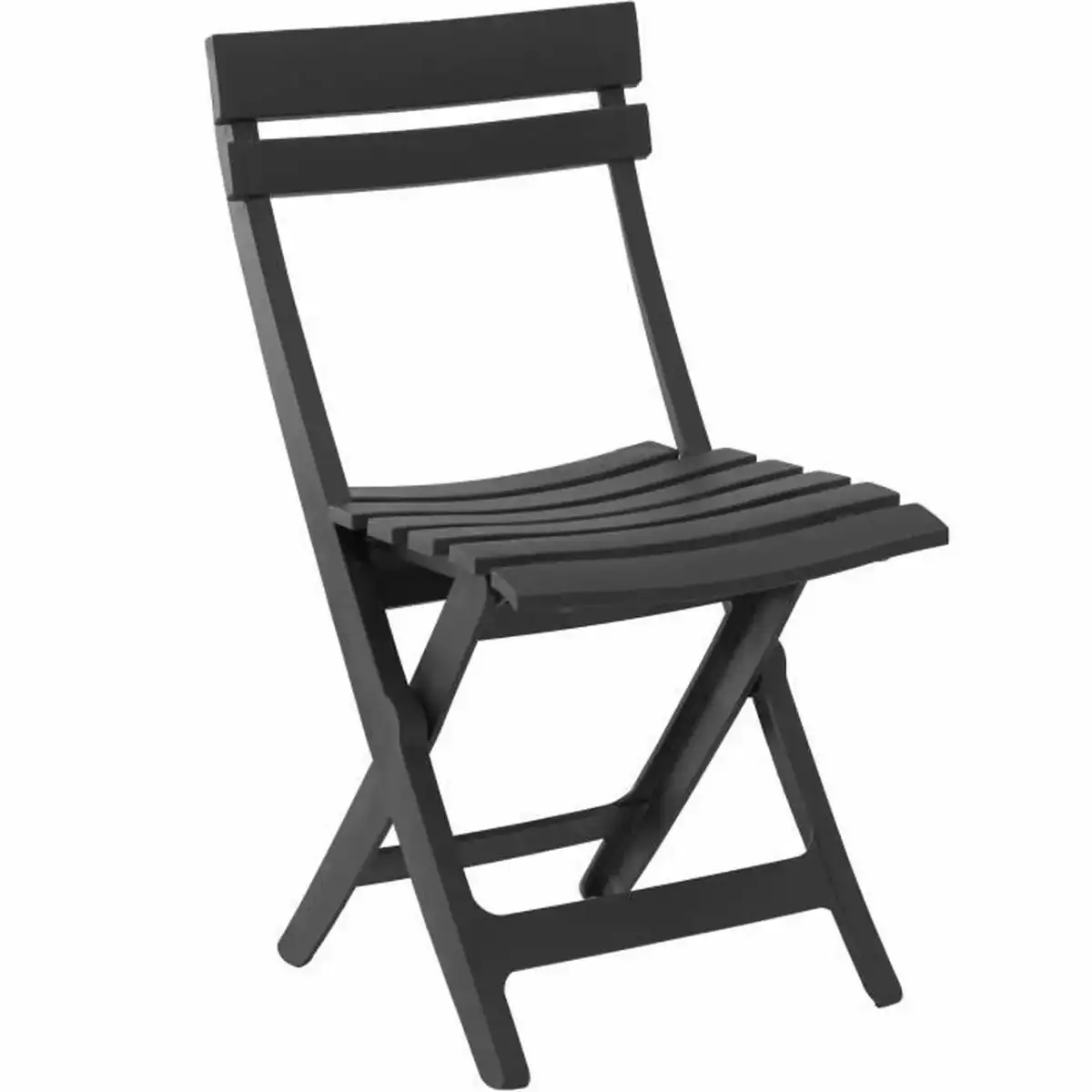 Chaise de jardin anthracite 42 x 50 x 80 cm_9186. DIAYTAR COTE D'IVOIRE - L'Art de Vivre le Shopping Authentique. Découvrez notre boutique en ligne et trouvez des produits qui incarnent la passion et le savoir-faire du Côte d'Ivoire.