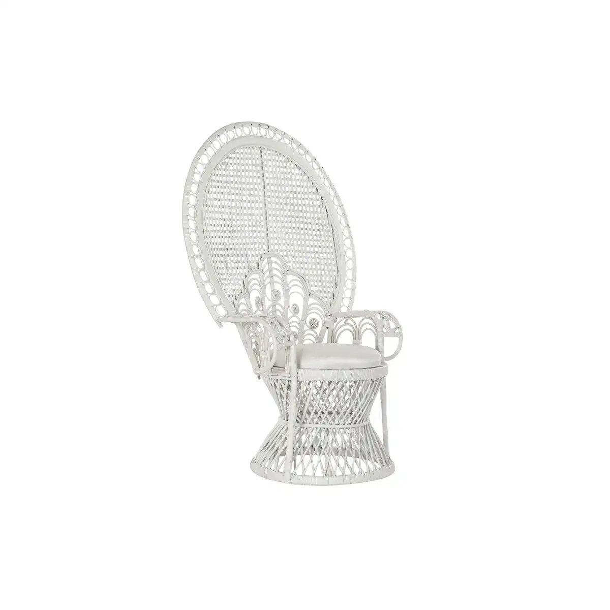 Chaise de jardin dkd home decor 96 x 66 x 145 cm 96 x 66 x 140 cm metal blanc 30 x 40 cm_9991. DIAYTAR COTE D'IVOIRE - Où Choisir est une Célébration de l'Artisanat Local. Découvrez notre boutique en ligne et choisissez des produits qui incarnent la passion des artisans sénégalais.