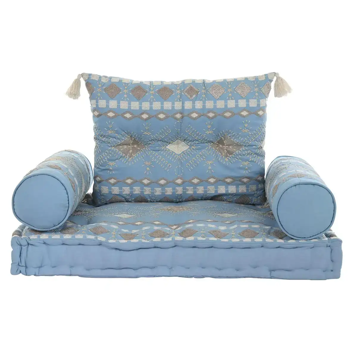 Chaise de jardin dkd home decor bleu 90 x 50 x 55 cm_1515. Entrez dans l'Univers de DIAYTAR COTE D'IVOIRE - Où Chaque Produit est une Découverte. Explorez notre gamme variée et trouvez des articles qui vous surprennent et vous inspirent.