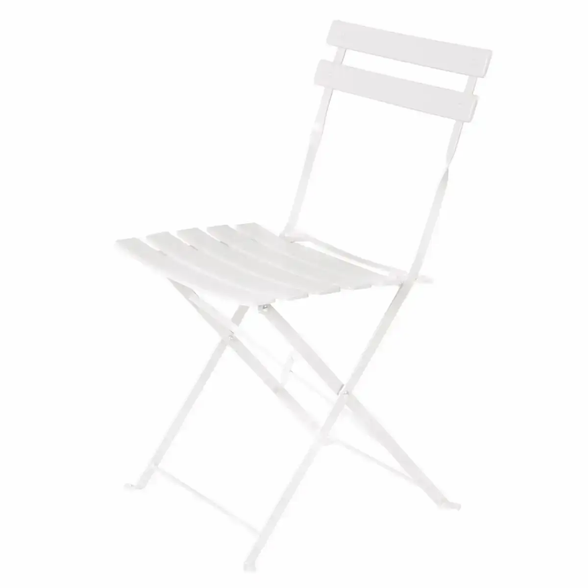 Chaise de jardin sira blanc acier 41 x 46 x 80 cm 2 unites _4450. DIAYTAR COTE D'IVOIRE - Votre Passage vers le Raffinement. Plongez dans notre univers de produits exquis et choisissez des articles qui ajoutent une touche de sophistication à votre vie.