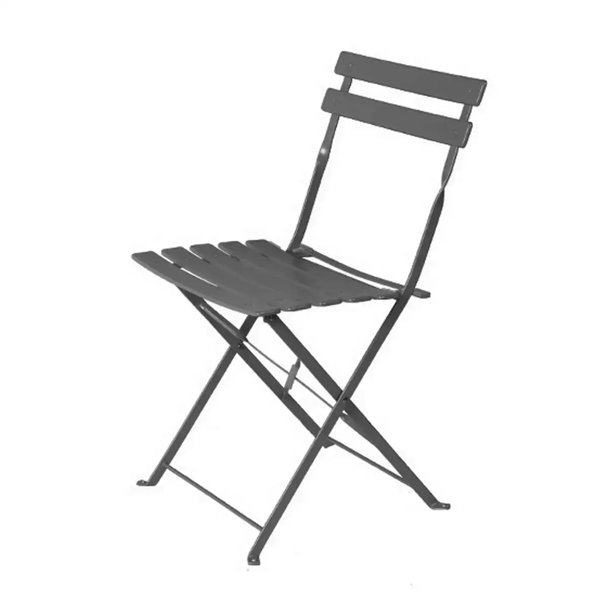 Chaise de jardin sira graphite acier 41 x 46 x 80 cm 2 unites _3231. Bienvenue chez DIAYTAR COTE D'IVOIRE - Où Votre Shopping Prend Vie. Découvrez notre univers et dénichez des trésors qui ajoutent de la couleur à votre quotidien.
