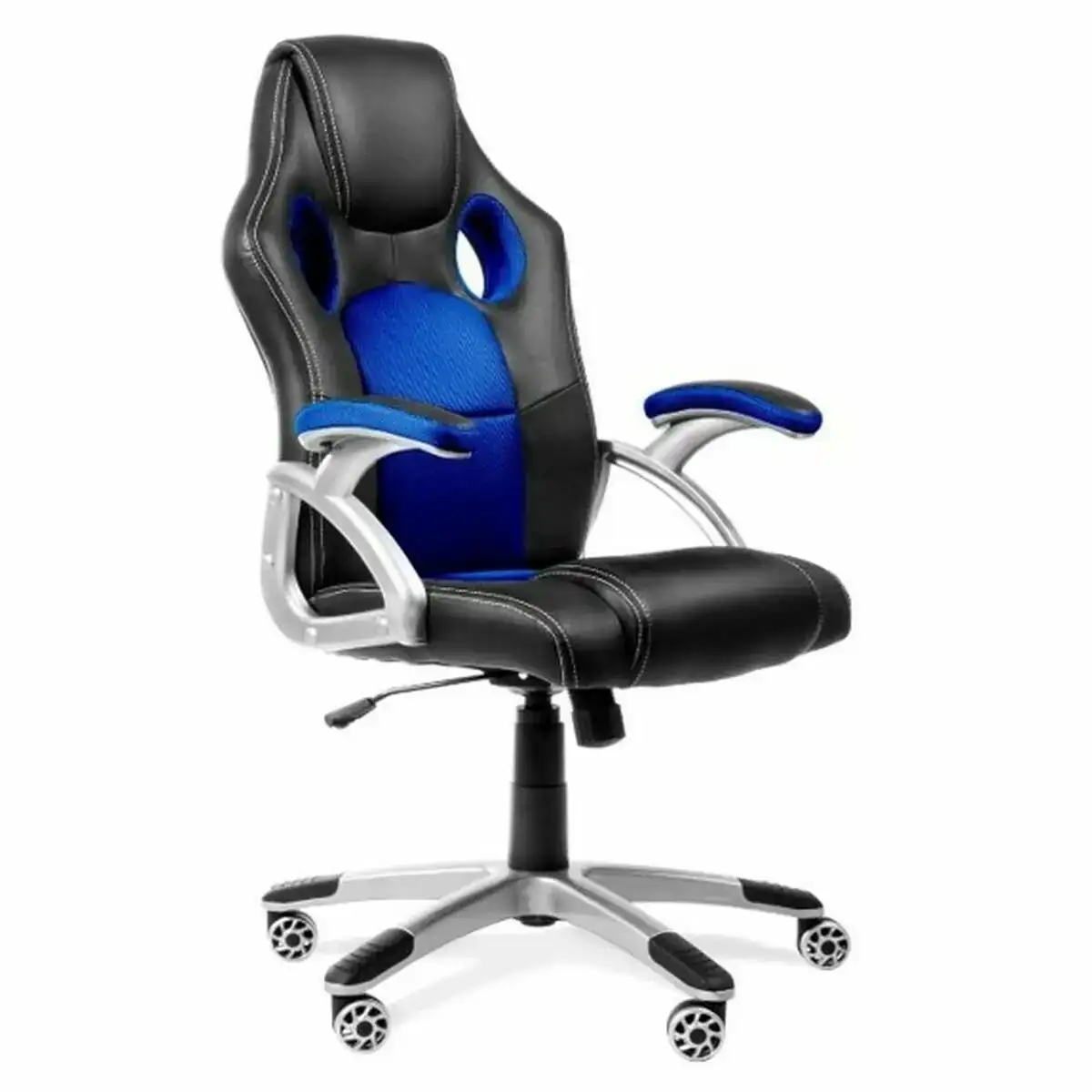 Chaise de jeu almansa p c 223532875690 bleu noir_2342. DIAYTAR COTE D'IVOIRE - Votre Passage vers l'Exceptionnel. Explorez notre boutique en ligne, où chaque produit est choisi avec soin pour offrir une expérience de shopping inoubliable.