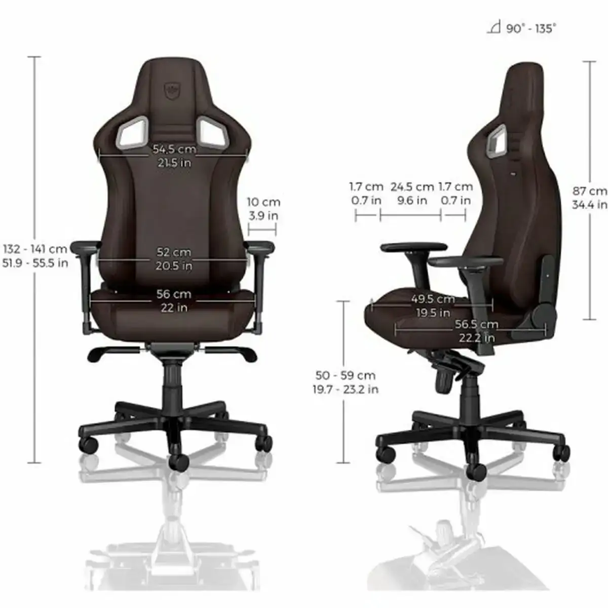 Chaise de jeu noblechairs epic marron noir_5598. DIAYTAR COTE D'IVOIRE - Votre Plaisir Shopping à Portée de Clic. Explorez notre boutique en ligne et trouvez des produits qui ajoutent une touche de bonheur à votre vie quotidienne.