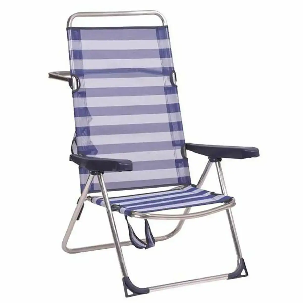 Chaise de plage alco bleu 65 x 60 x 100 cm_1134. DIAYTAR COTE D'IVOIRE - Votre Passage vers l'Exceptionnel. Explorez notre boutique en ligne, où chaque produit est choisi avec soin pour offrir une expérience de shopping inoubliable.