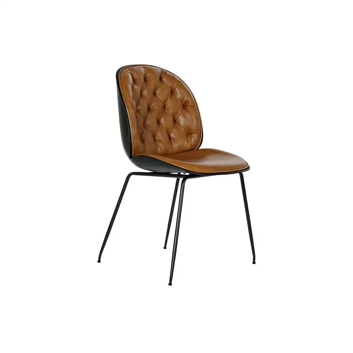 Chaise de salle a manger dkd home decor 54 5 x 53 x 86 cm noir camel_9879. Bienvenue chez DIAYTAR COTE D'IVOIRE - Où Votre Shopping Prend Vie. Découvrez notre univers et dénichez des trésors qui ajoutent de la couleur à votre quotidien.