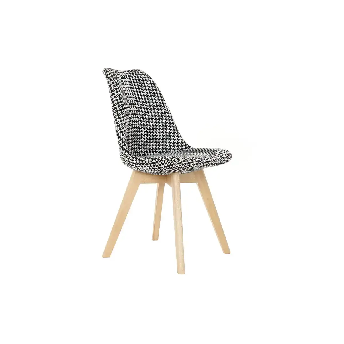 Chaise de salle a manger dkd home decor blanc noir naturel 47 x 50 x 80 cm_2520. DIAYTAR COTE D'IVOIRE - Où Chaque Produit est une Promesse de Qualité. Explorez notre boutique en ligne et choisissez des produits qui répondent à vos exigences élevées.