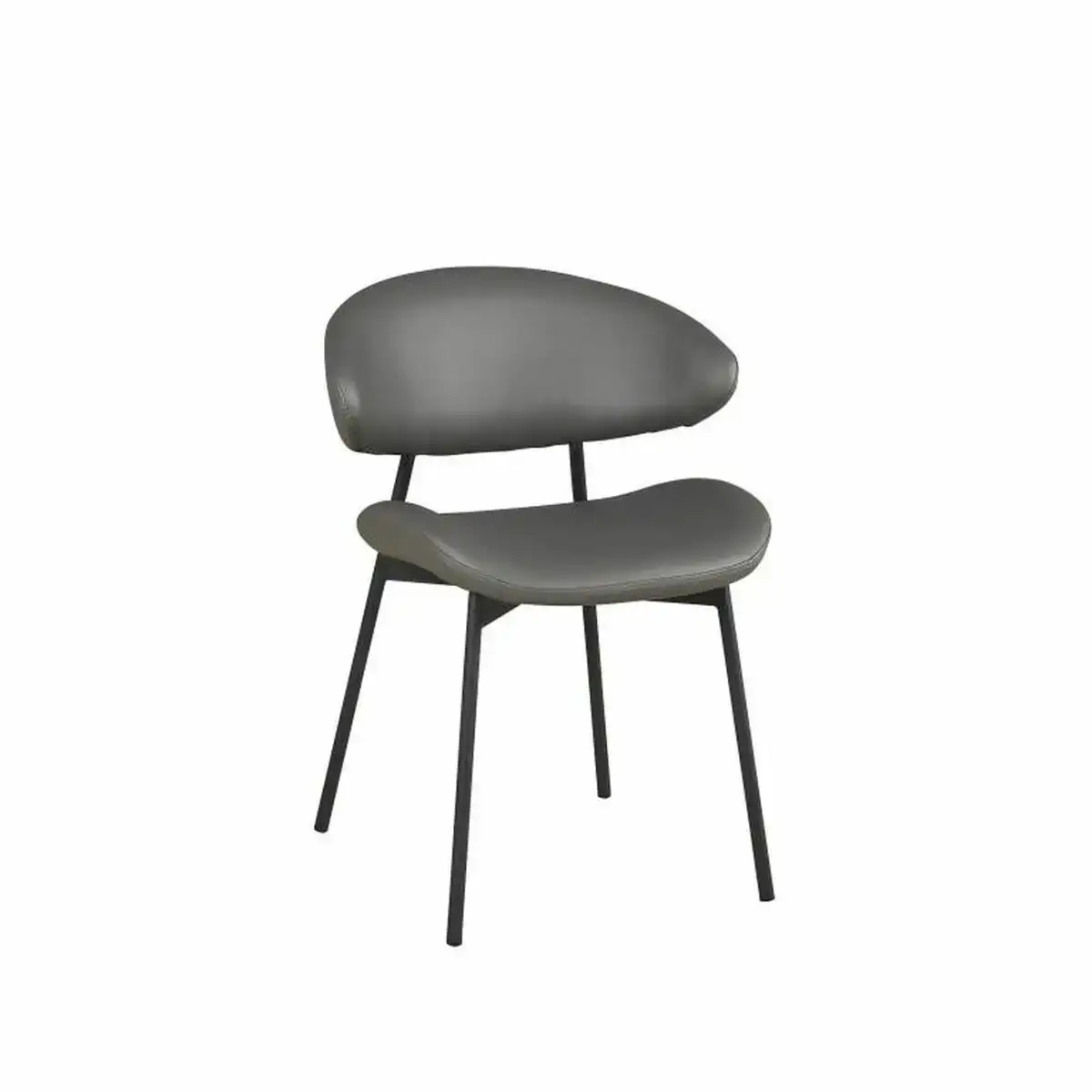 Chaise de salle a manger dkd home decor gris polyurethane metal 57 x 57 x 77 cm _6450. Entrez dans l'Univers de DIAYTAR COTE D'IVOIRE - Où Chaque Produit a sa Place. Explorez nos rayons virtuels et choisissez des articles qui s'intègrent parfaitement à votre style de vie.