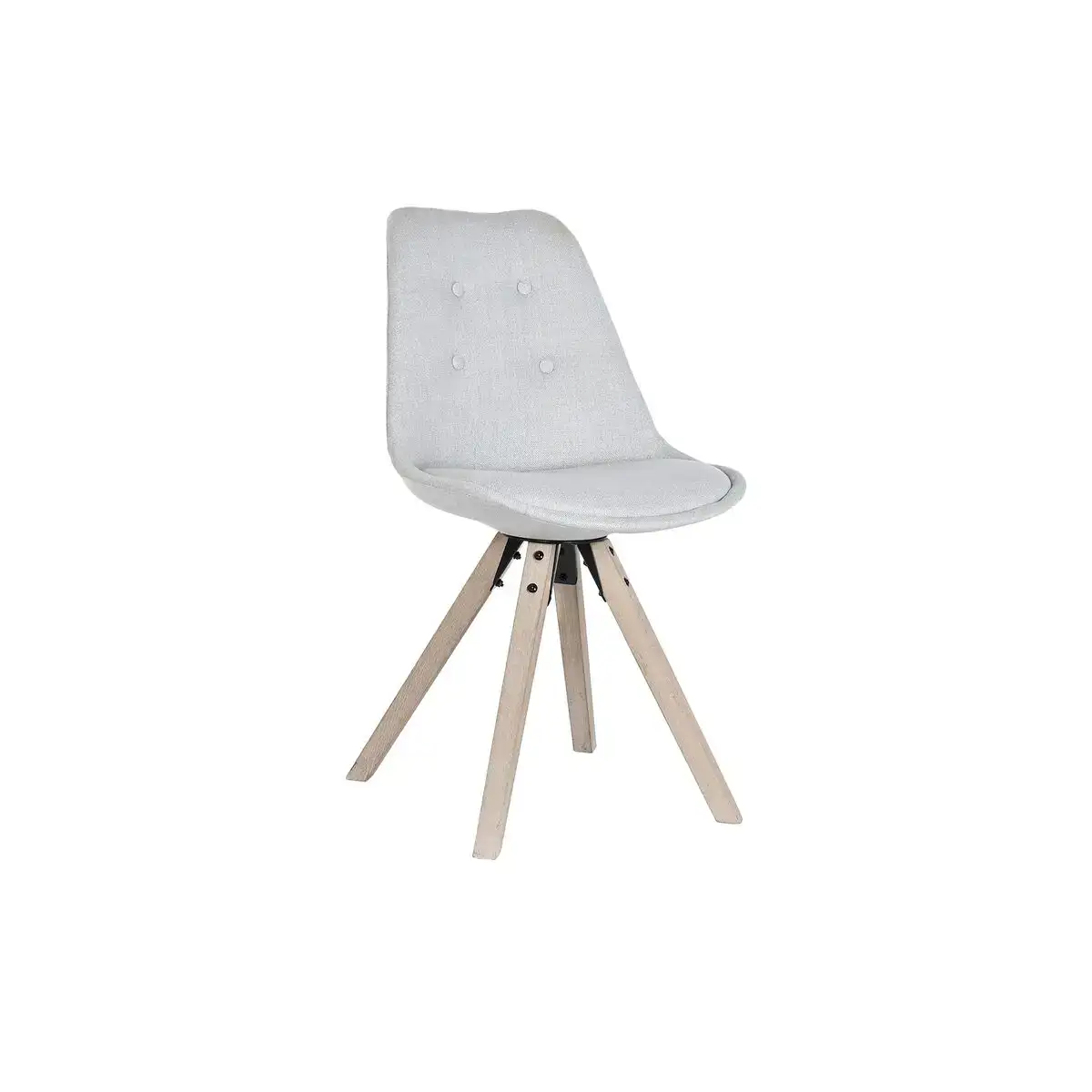 Chaise de salle a manger dkd home decor polyester gris clair chene 48 x 44 x 84 cm _9656. Entrez dans l'Univers de DIAYTAR COTE D'IVOIRE - Où l'Innovation Rencontre la Tradition. Explorez notre sélection de produits modernes et traditionnels qui incarnent l'esprit dynamique du Côte d'Ivoire.