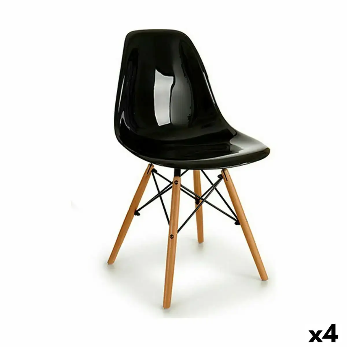 Chaise de salle a manger kirk noir 53 x 82 x 47 cm 4 unites _5528. Bienvenue chez DIAYTAR COTE D'IVOIRE - Votre Plateforme Shopping pour Tous. Découvrez un large éventail de produits qui célèbrent la diversité et la beauté du Côte d'Ivoire.