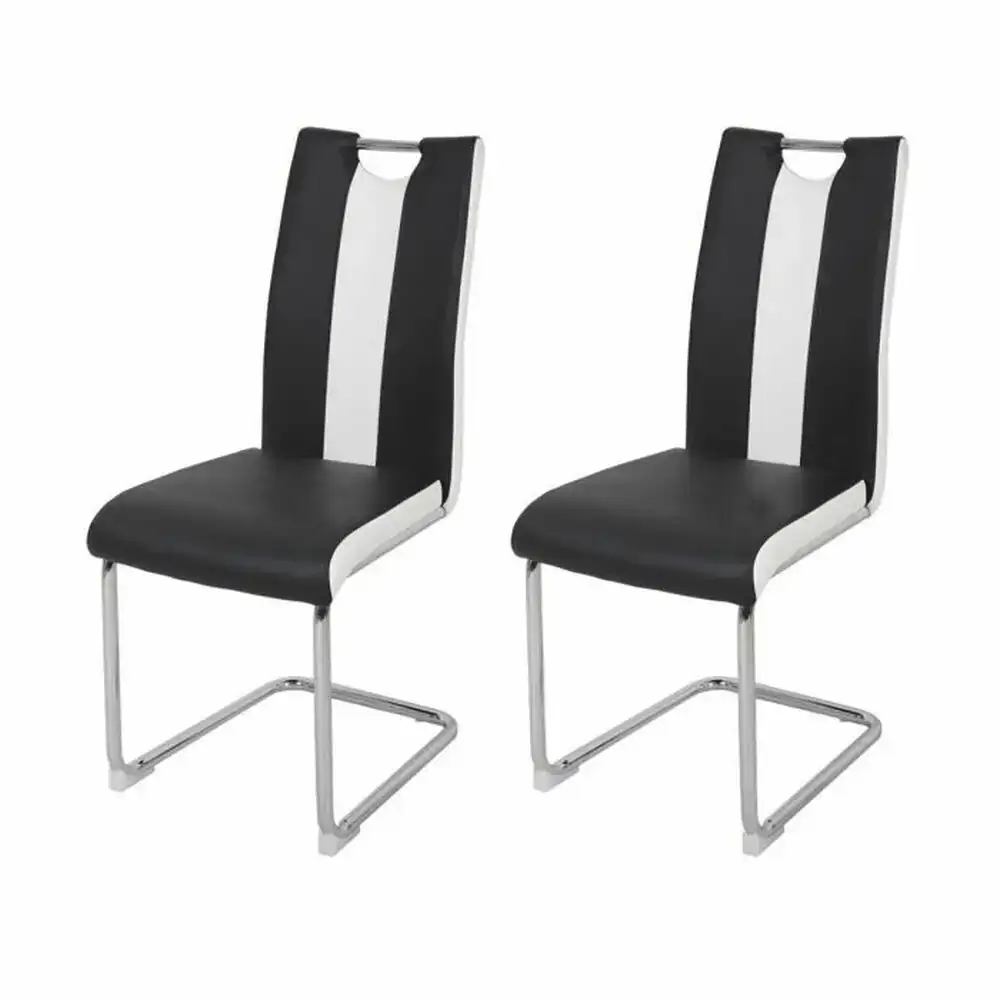 Chaise de salle a manger leon 55 x 45 x 99 cm 2 unites _2558. DIAYTAR COTE D'IVOIRE - Où Chaque Produit est une Histoire à Raconter. Découvrez notre sélection de produits qui vous permettent de créer votre propre récit à travers vos achats.