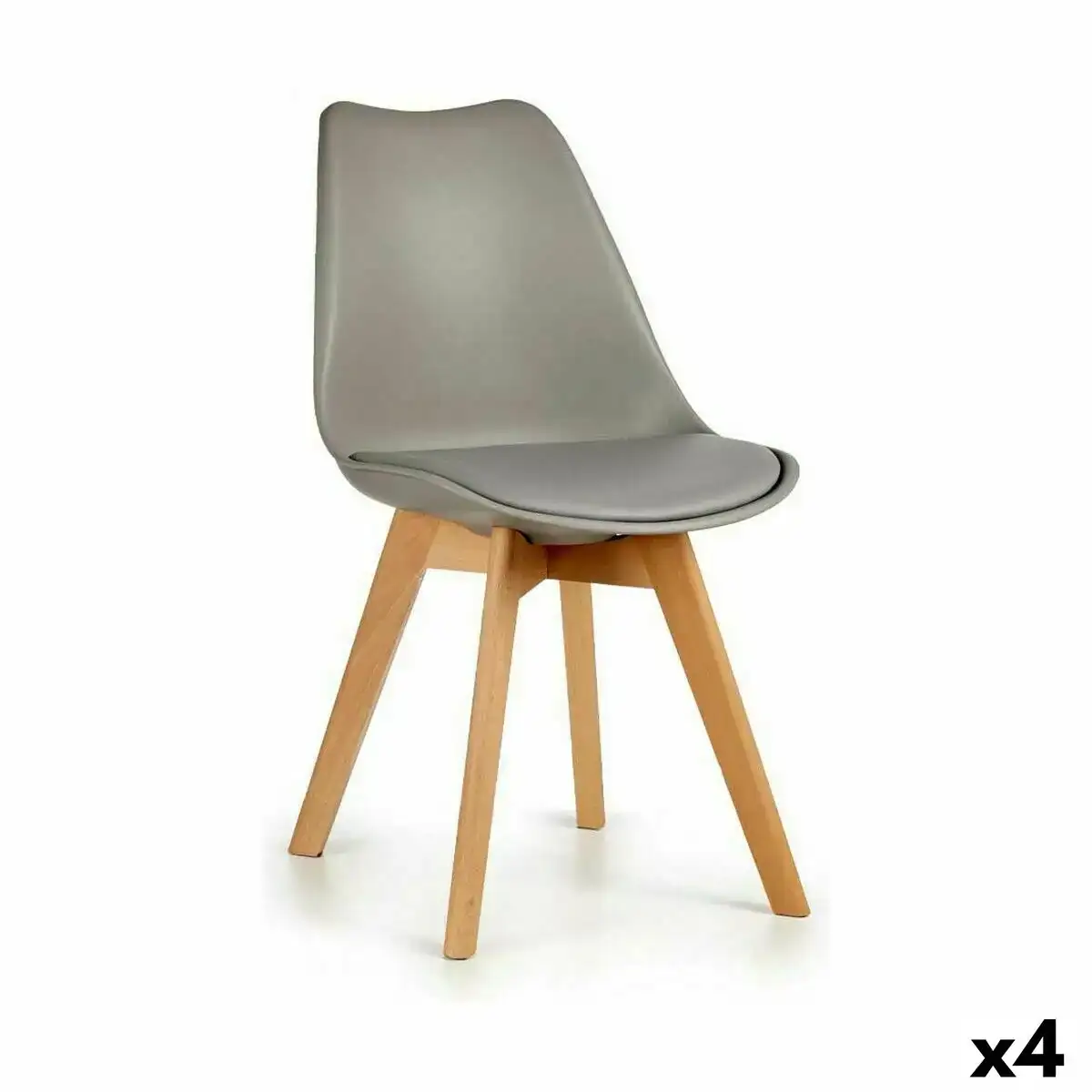 Chaise de salle a manger marron gris 42 x 80 x 50 cm 4 unites _9430. Bienvenue chez DIAYTAR COTE D'IVOIRE - Votre Destination Shopping Complète! Découvrez une boutique en ligne généraliste au Côte d'Ivoire offrant une vaste gamme de produits, allant des vêtements aux gadgets électroniques, en passant par l'artisanat local.