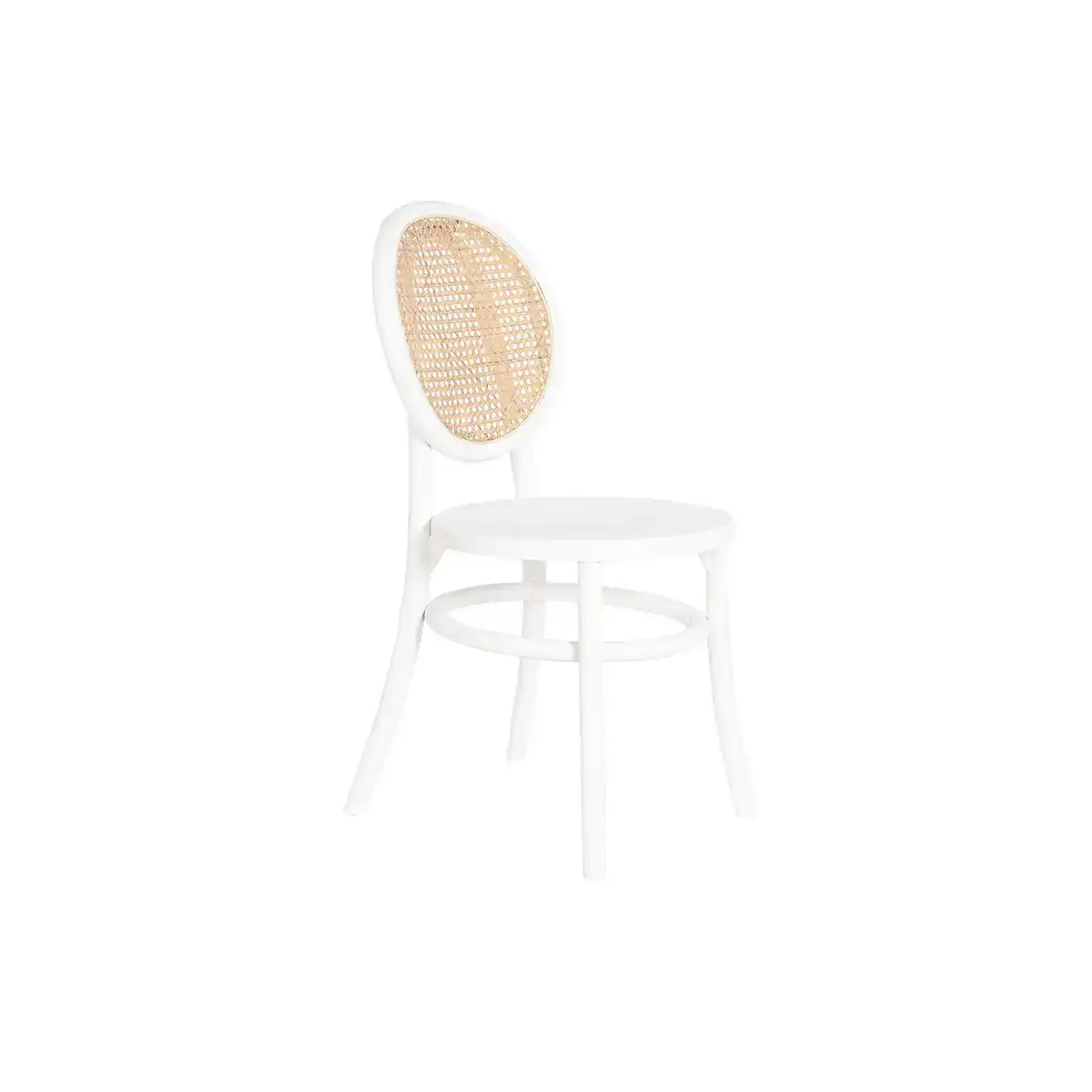 Chaise dkd home decor 43 x 50 x 89 cm naturel noir blanc rotin_2190. DIAYTAR COTE D'IVOIRE - Où le Shopping Devient une Aventure Culturelle. Plongez dans notre univers de produits qui célèbrent l'héritage et l'artisanat du Côte d'Ivoire.
