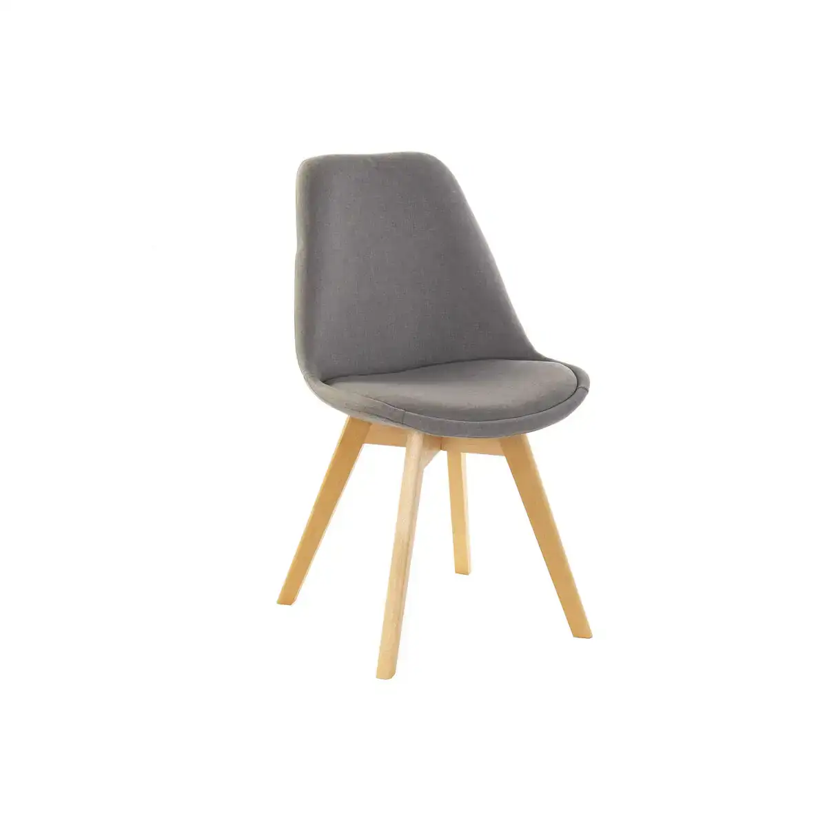 Chaise dkd home decor 48 x 56 x 83 cm mousse gris marron hetre_8115. DIAYTAR COTE D'IVOIRE - L'Art de Vivre le Shopping Inspiré. Parcourez notre catalogue et choisissez des produits qui reflètent votre passion pour la beauté et l'authenticité.