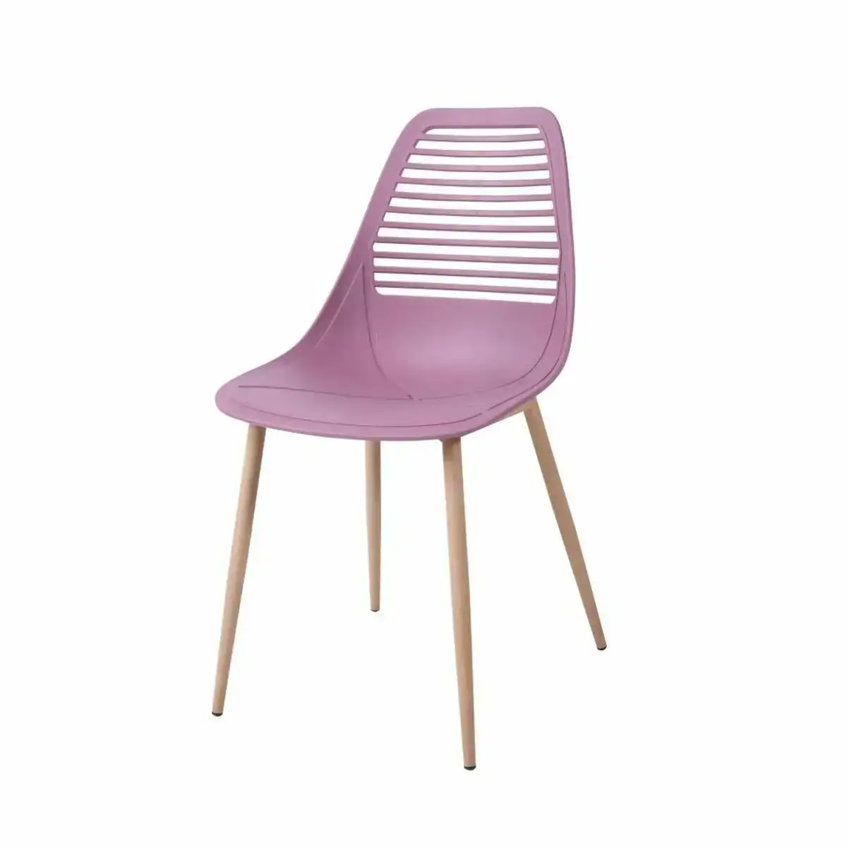 Chaise dkd home decor rose marron clair metal polypropylene plastique 445 x 55 x 84 cm_7091. DIAYTAR COTE D'IVOIRE - Où Chaque Produit a sa Place. Parcourez notre catalogue et choisissez des articles qui s'intègrent parfaitement à votre style et à votre espace.