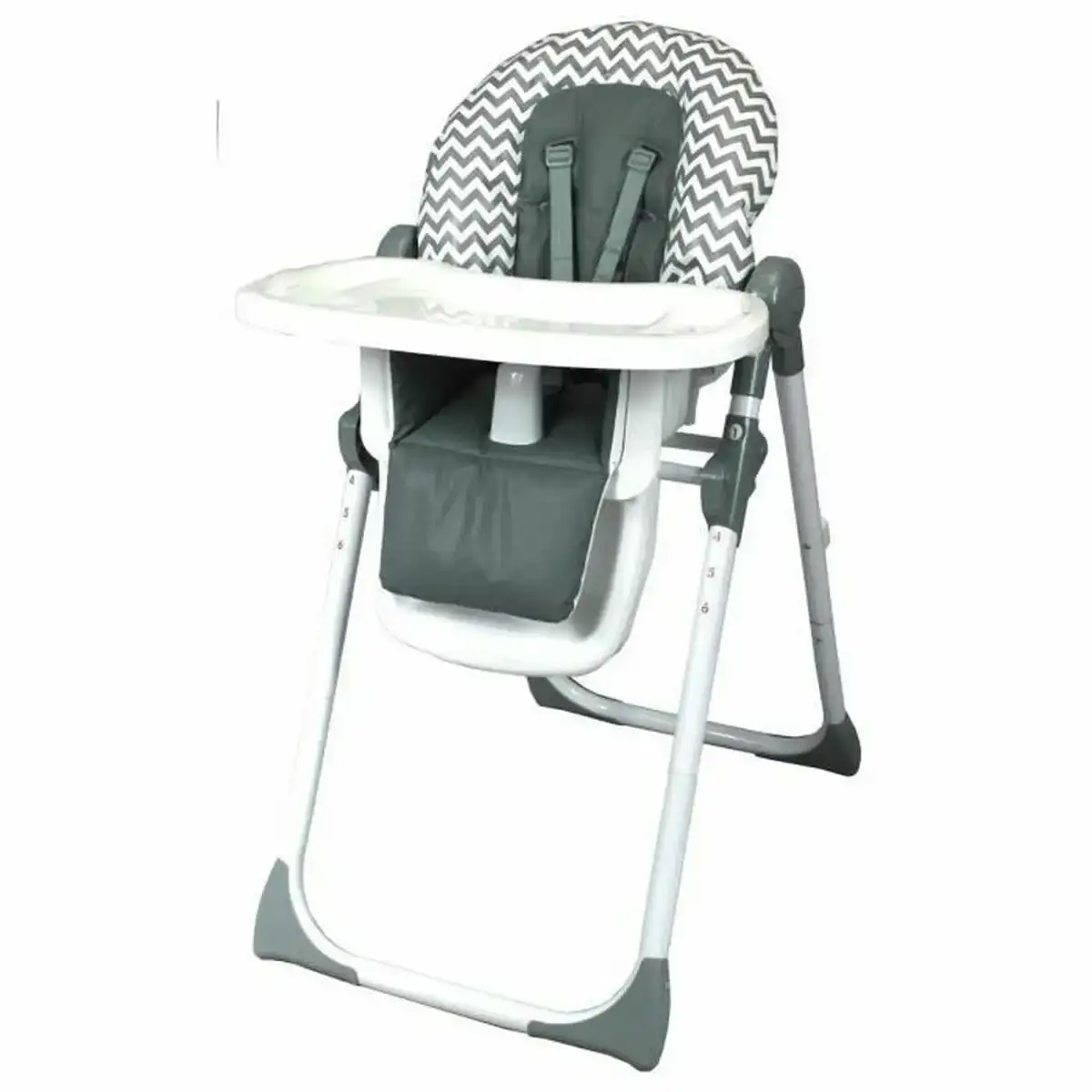 Chaise haute bambisol gris_5728. DIAYTAR COTE D'IVOIRE - L'Art de Vivre le Shopping Authentique. Découvrez notre boutique en ligne et trouvez des produits qui célèbrent la culture et l'héritage du Côte d'Ivoire.