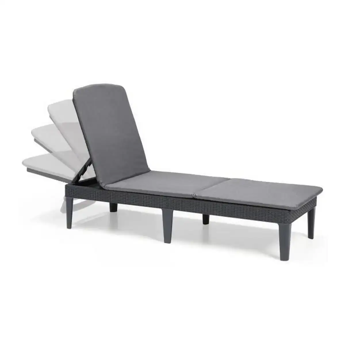 Chaise longue allibert by keter 8711245146294 gris 187 x 58 x 29 cm_7045. Découvrez DIAYTAR COTE D'IVOIRE - Où l'Élégance Rencontre la Variété. Parcourez notre collection et trouvez des trésors cachés qui ajoutent une touche de sophistication à votre vie quotidienne.