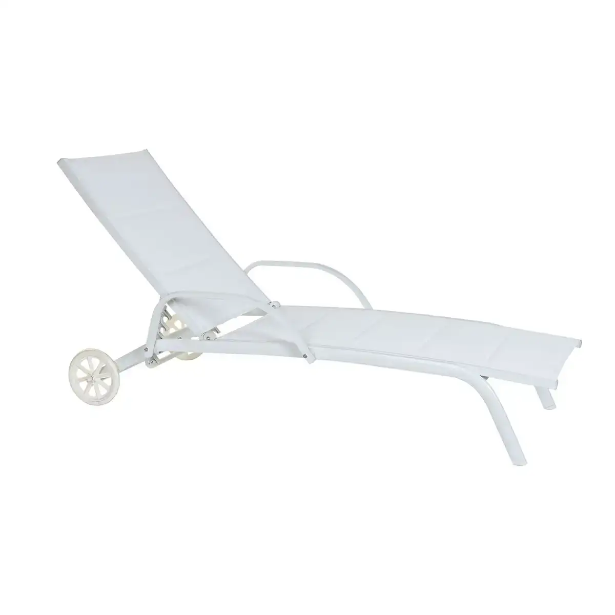 Chaise longue dkd home decor aluminium blanc 193 x 70 x 30 cm _7312. DIAYTAR COTE D'IVOIRE - Votre Destination pour un Shopping Unique. Parcourez notre catalogue et trouvez des articles qui expriment votre singularité et votre style.