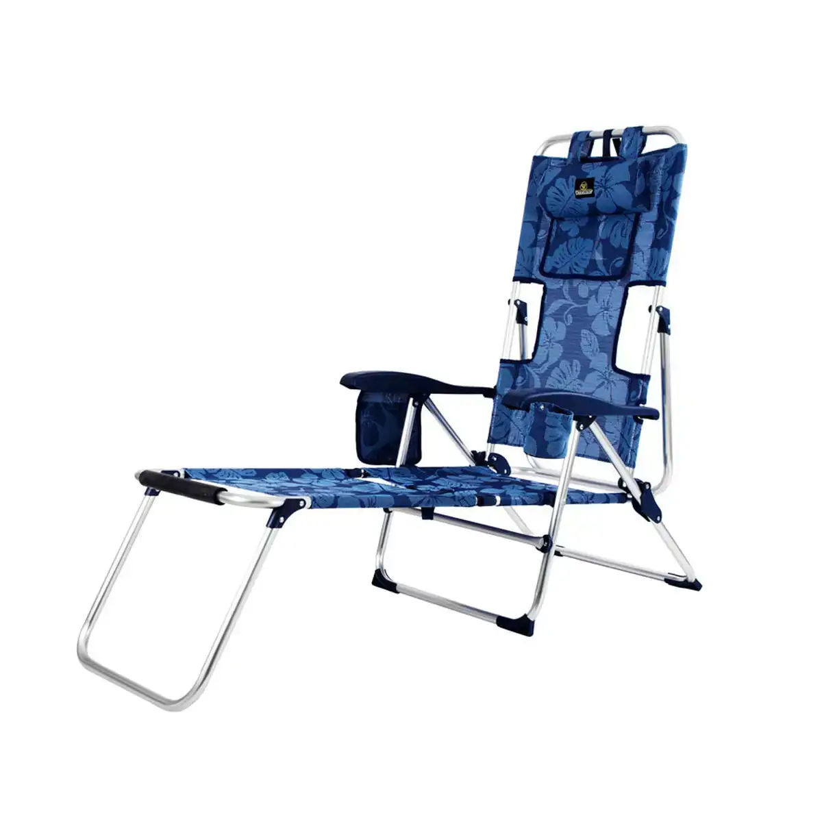 Chaise longue fleurs 108 x 126 x 47 cm_6431. Bienvenue chez DIAYTAR COTE D'IVOIRE - Où Chaque Produit a son Âme. Découvrez notre gamme et choisissez des articles qui résonnent avec votre personnalité et vos valeurs.