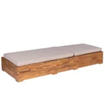 Chaise longue norah 200 x 80 x 27 cm_9222. Bienvenue sur DIAYTAR COTE D'IVOIRE - Où l'Élégance Rencontrer la Tradition. Explorez notre gamme variée et trouvez des articles qui marient le chic moderne au charme ancestral.