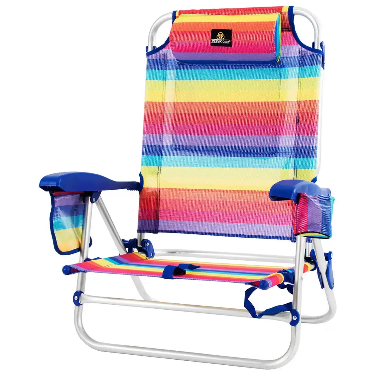 Chaise pliante avec frigo textiline coral 55 x 24 x 63 cm multicouleur_5054. DIAYTAR COTE D'IVOIRE - Là où Choisir est une Célébration de l'Artisanat. Explorez notre gamme variée et choisissez des produits qui incarnent la tradition et le talent des artisans du Côte d'Ivoire.