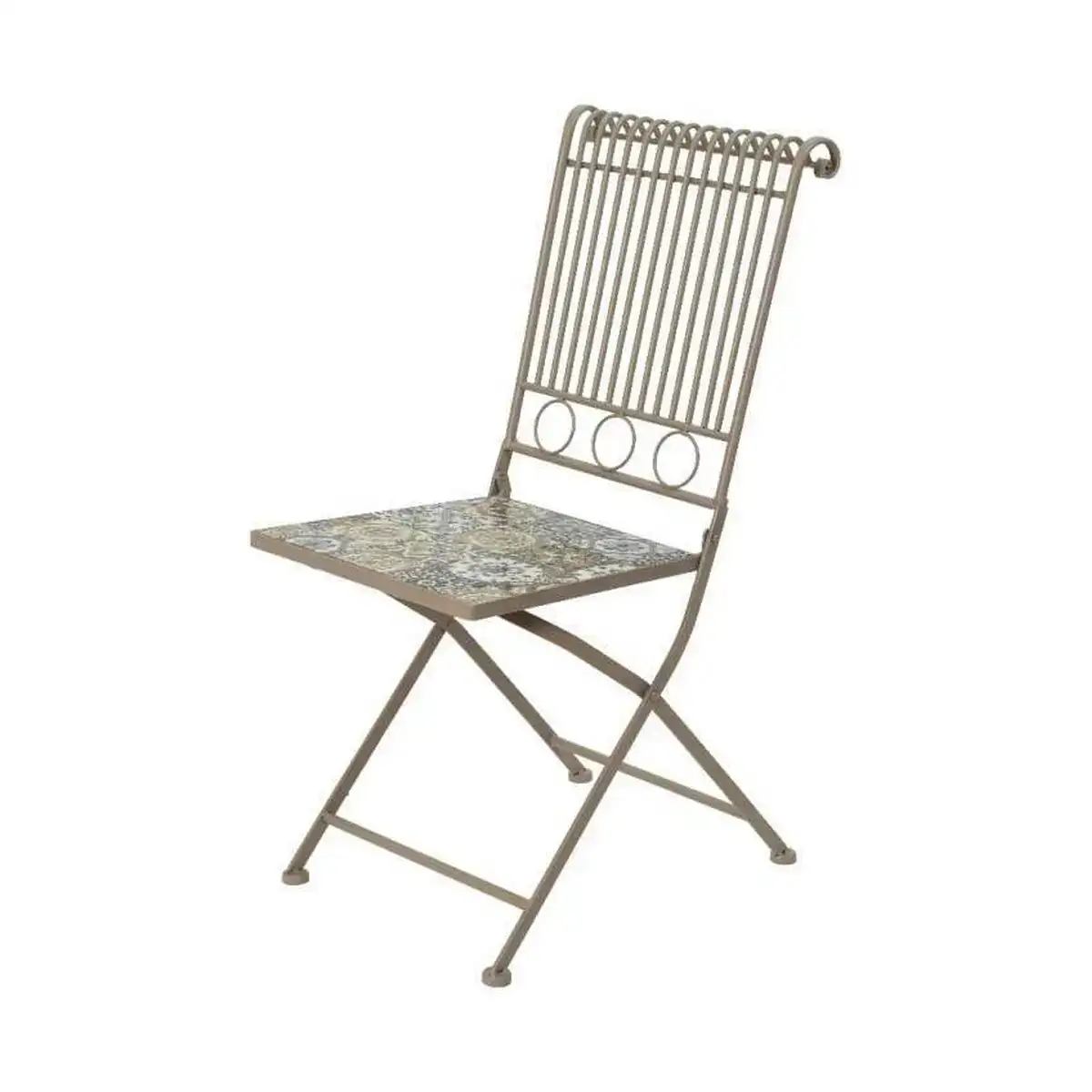 Chaise pliante bistro 45 x 38 x 90 cm _2046. DIAYTAR COTE D'IVOIRE - Où Chaque Détail Compte. Parcourez nos produits soigneusement sélectionnés et choisissez des articles qui correspondent à votre style et à vos valeurs.