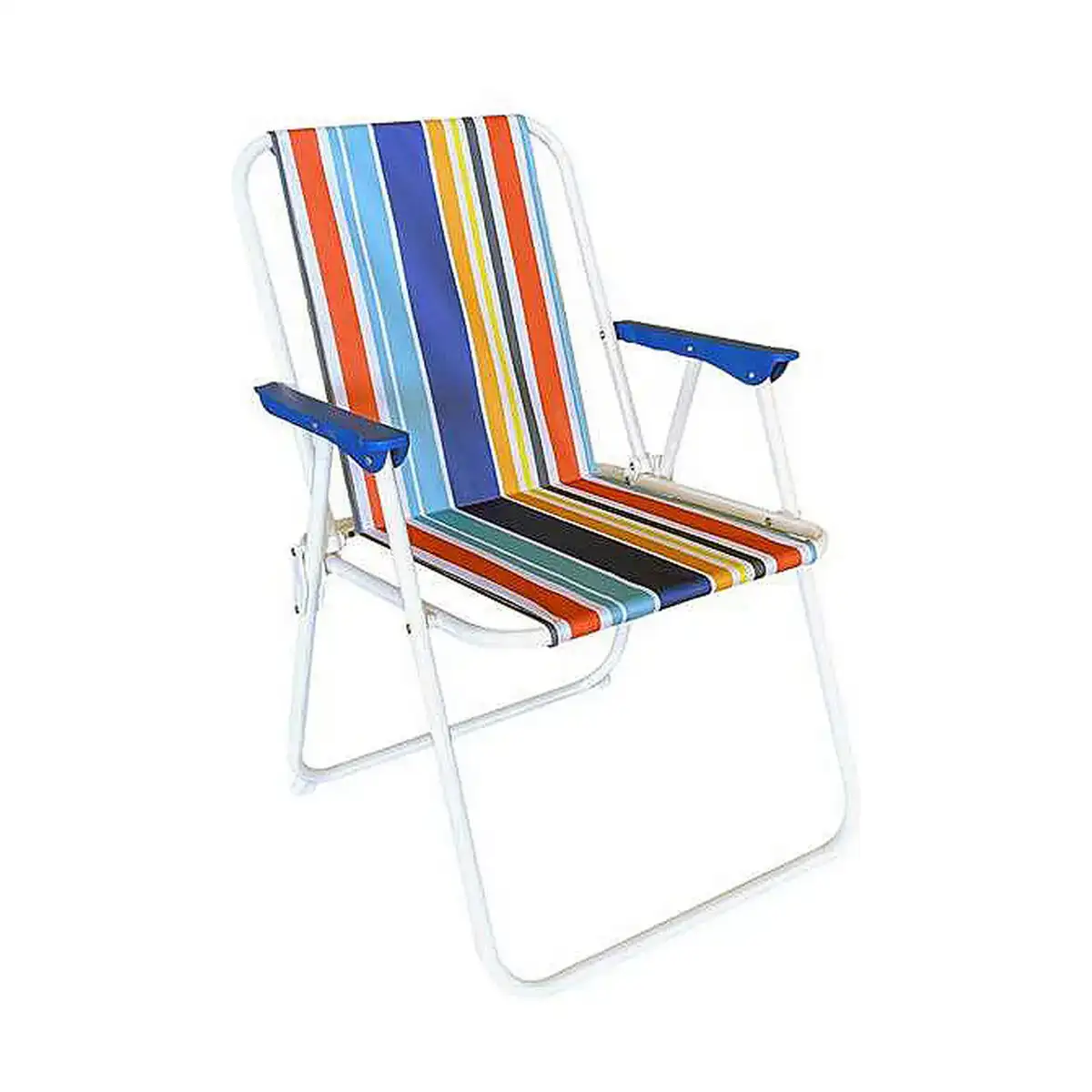Chaise pliante juinsa stripe 53 x 46 x 75 cm_9725. DIAYTAR COTE D'IVOIRE - Où Choisir est un Acte d'Amour pour le Côte d'Ivoire. Explorez notre boutique en ligne et choisissez des articles qui célèbrent la culture et l'artisanat du pays.