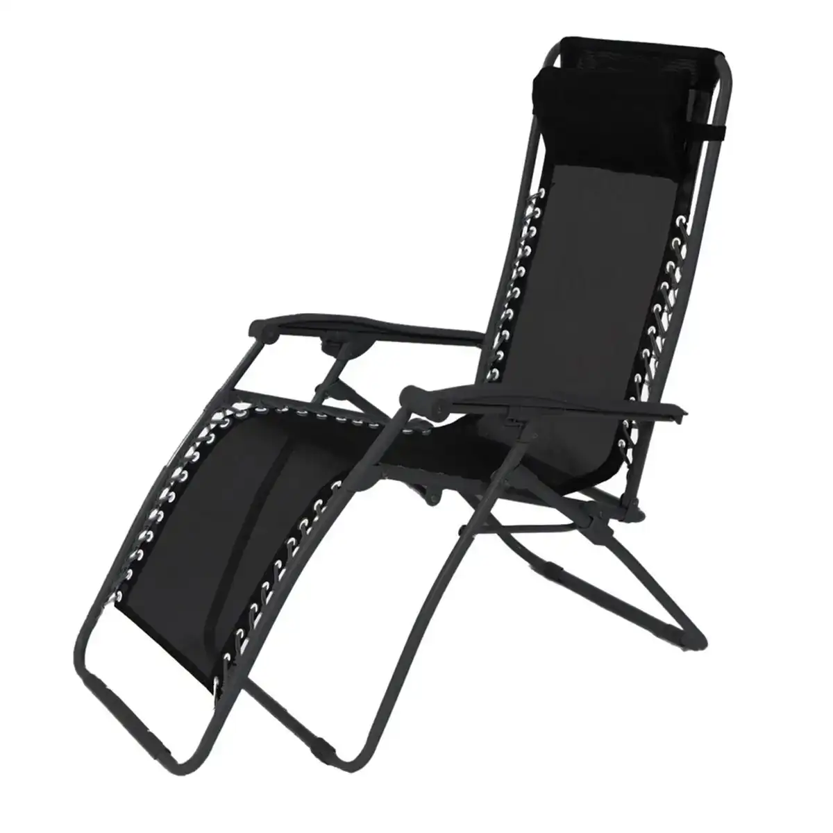 Chaise pliante non gravity noir 95 x 65 x 106 cm_6044. Découvrez DIAYTAR COTE D'IVOIRE - Où l'Élégance Rencontre la Variété. Parcourez notre collection et trouvez des trésors cachés qui ajoutent une touche de sophistication à votre vie quotidienne.