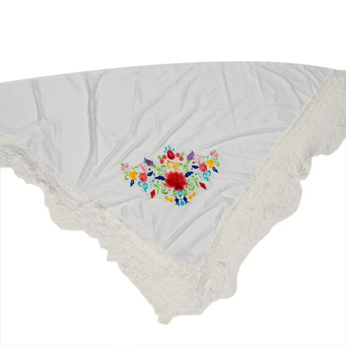 Chale pgnblnc blanc 140 cm_6603. DIAYTAR COTE D'IVOIRE - Où Chaque Détail Fait la Différence. Parcourez notre sélection soignée et choisissez des articles qui rehaussent votre quotidien, du fonctionnel à l'esthétique.