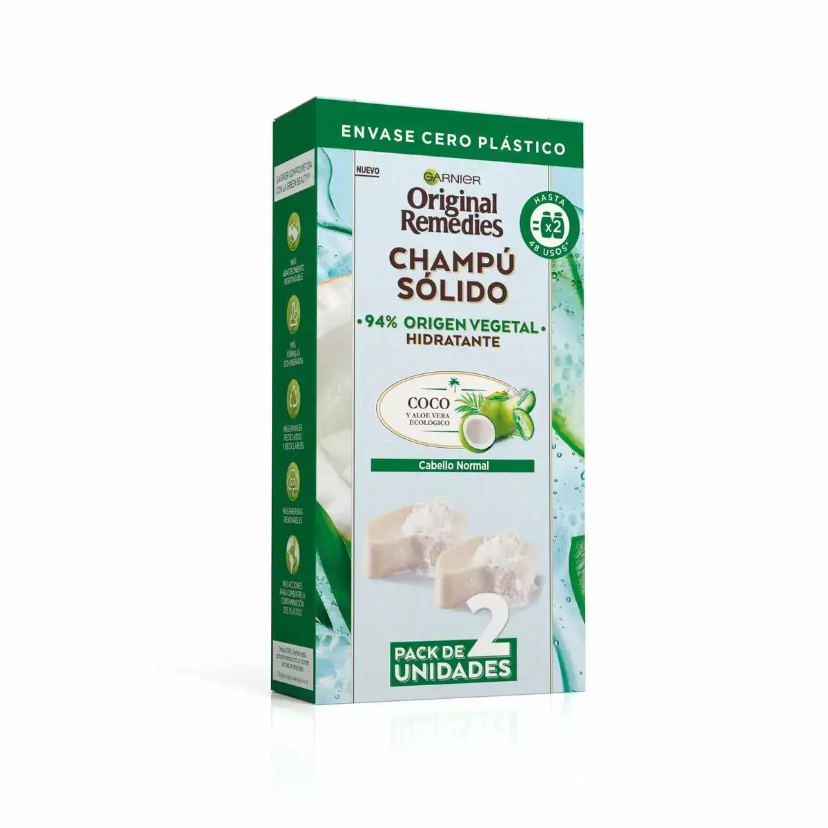 Champoing solide garnier original remedies x coco hydratant 2 unites 60 g_6338. DIAYTAR COTE D'IVOIRE - L'Art de Trouver ce que Vous Aimez. Plongez dans notre assortiment varié et choisissez parmi des produits qui reflètent votre style et répondent à vos besoins.