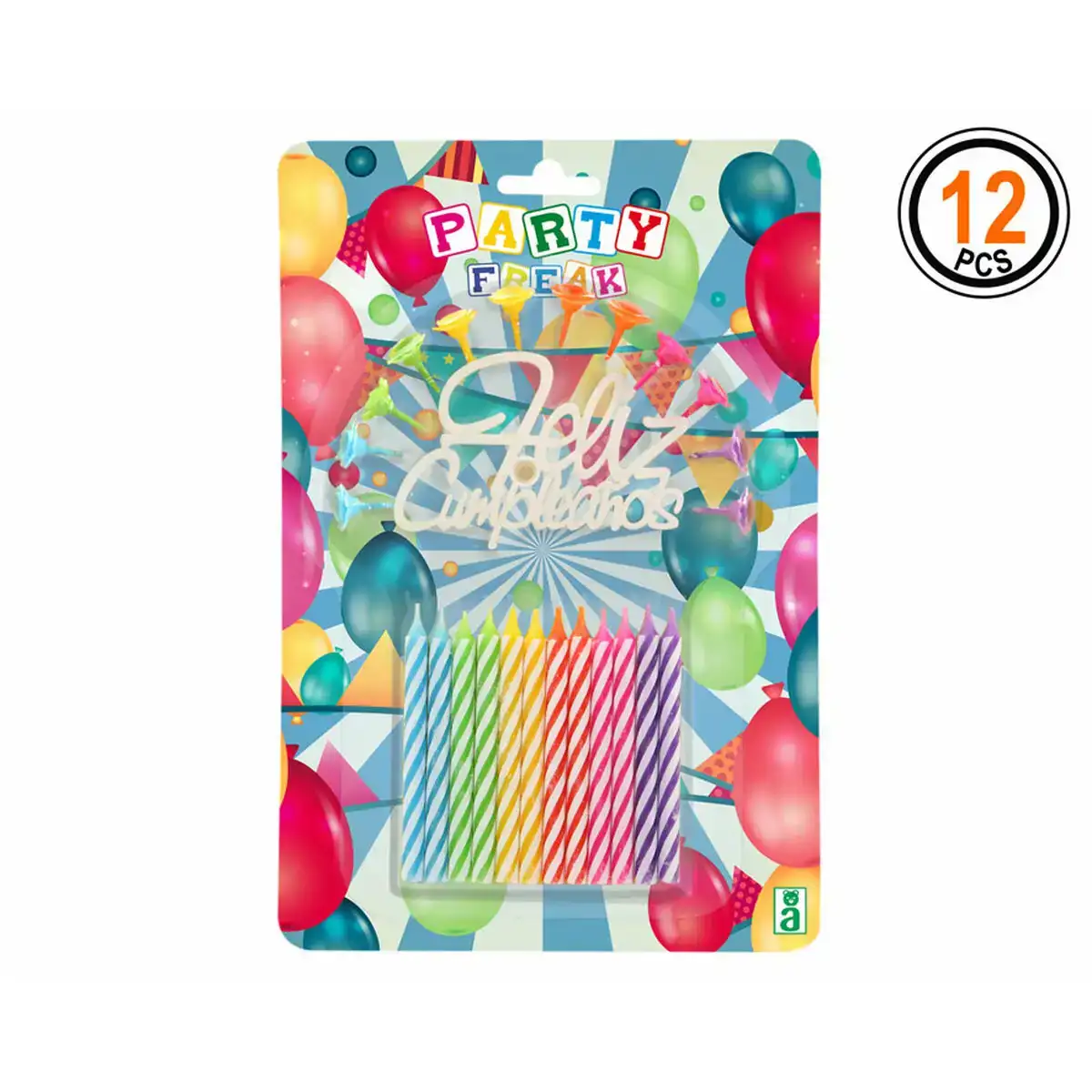 Chandelles feliz cumpleanos 12 pieces_1922. Bienvenue sur DIAYTAR COTE D'IVOIRE - Où Chaque Détail compte. Plongez dans notre univers et choisissez des produits qui ajoutent de l'éclat et de la joie à votre quotidien.