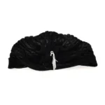 Chapeau araban noir plie lurex_8651. DIAYTAR COTE D'IVOIRE - L'Art de Vivre avec Authenticité. Explorez notre gamme de produits artisanaux et découvrez des articles qui apportent une touche unique à votre vie.