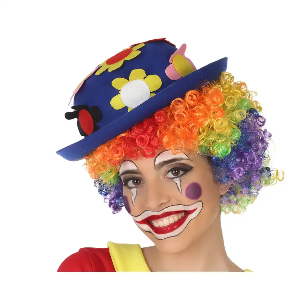 Chapeau clown bleu_8001. Entrez dans l'Univers de DIAYTAR COTE D'IVOIRE - Où Chaque Produit a une Signification. Explorez notre gamme diversifiée et découvrez des articles qui résonnent avec votre vie.