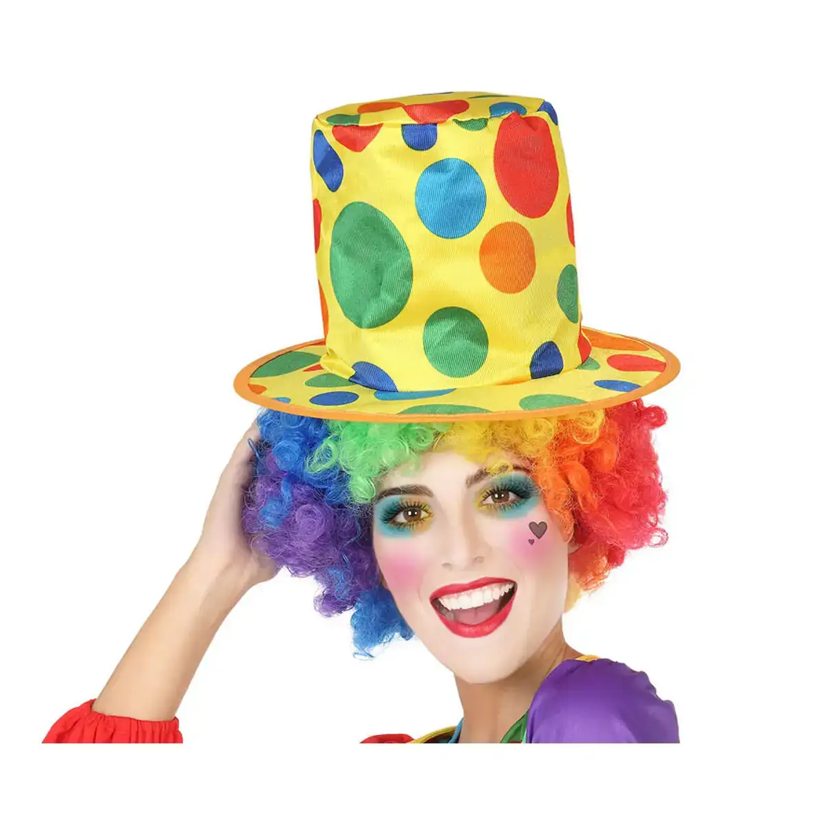 Chapeau de clown polyester_6918. Bienvenue sur DIAYTAR COTE D'IVOIRE - Où le Shopping est une Affaire Personnelle. Découvrez notre sélection et choisissez des produits qui reflètent votre unicité et votre individualité.